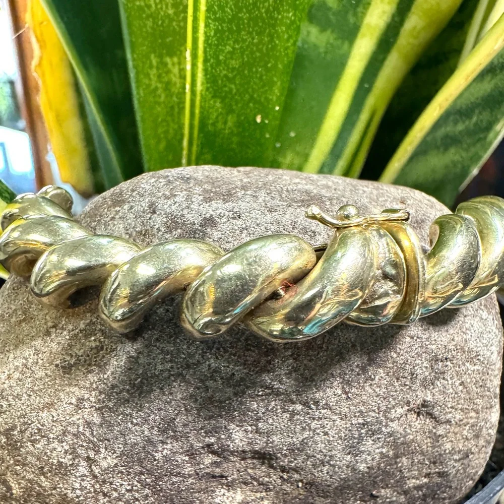 Heavy 10k San Marco bracelet - Picture 8 of 8